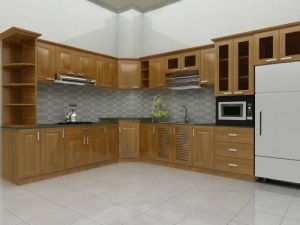 Tủ bếp gỗ 34