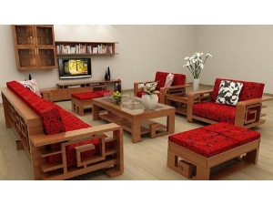 Salon gỗ 09